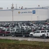 Các mẫu xe Chevrolet và bán tải của General Motors (GM). (Ảnh minh họa: AFP/TTXVN)