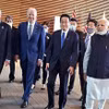 (Tư liệu, từ trái sang) Thủ tướng Australia Anthony Albanese, Tổng thống Mỹ Joe Biden, Thủ tướng Nhật Bản Kishida Fumio và Thủ tướng Ấn Độ Narendra Modi tại Hội nghị thượng đỉnh nhóm Bộ tứ (Quad) ở Tokyo, Nhật Bản ngày 24/5/2022. (Ảnh: ANI/TTXVN) 