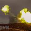 Israel tấn công một số vị trí quân sự ở miền Nam Syria