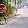 Nắng nóng gay gắt tại Dhaka, Bangladesh ngày 25/4/2024. (Ảnh: AFP/TTXVN) 