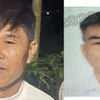 Đối tượng Trần Văn Điệp (trái) và đối tượng Đặng Văn Ngọc. (Ảnh: CACC)