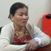 Đối tượng Nguyễn Thị Mai bị tạm giữ hình sự. (Ảnh: TTXVN phát)