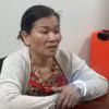 Đối tượng Nguyễn Thị Mai bị tạm giữ hình sự. (Ảnh: TTXVN phát)