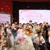 Ngày 6/12 tại Hà Nội đã diễn ra sự kiện 'Giấc mơ có thật'. Đây là một nghi lễ cưới của 46 cặp đôi người khuyết tật, có hoàn cảnh khó khăn. (Ảnh: Minh Sơn/Vietnam+)