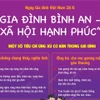 Ngày Gia đình Việt Nam 28/6: “Gia đình bình an - xã hội hạnh phúc”