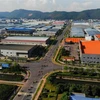 Khu công nghiệp Vân Trung (Bắc Giang). (Ảnh: Danh Lam/TTXVN)