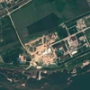 Hình ảnh vệ tinh từ GeoEye cho thấy tổ hợp hạt nhân Yongbyon ở Triều Tiên. (Ảnh: AFP/TTXVN)