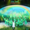 Chương trình văn nghệ “Hồi sinh” biểu diễn tại chương trình. (Ảnh: Hoàng Hiếu/TTXVN)