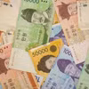 Đồng won của Hàn Quốc. (Nguồn: freepik/TTXVN) 