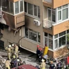 Lực lượng cứu hỏa tiếp cận hiện trường vụ hỏa hoạn. (Nguồn: AA)