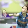 Tay vợt cầu lông Nguyễn Thùy Linh. (Ảnh: Thanh Vũ/TTXVN)