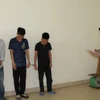 Các đối tượng trong chuyên án bị bắt giữ. (Nguồn: Công an tỉnh Nghệ An)