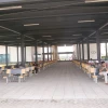 Khu vực nhà chờ bến phà Đồng Bài trưa 27/4. (Ảnh: Minh Thu/TTXVN)