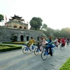 Hoàng thành Thăng Long. (Ảnh: Nhật Anh/TTXVN)
