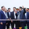Thủ tướng Phạm Minh Chính kiểm tra dự án trọng điểm của tỉnh Hải Dương