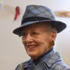 Nữ Hoàng Đan Mạch Margrethe II thăm Học viện nghệ thuật ở Munich, Đức ngày 13/11/2021. (Ảnh: AFP/TTXVN)