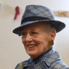 Nữ Hoàng Đan Mạch Margrethe II thăm Học viện nghệ thuật ở Munich, Đức ngày 13/11/2021. (Ảnh: AFP/TTXVN)
