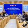 Hội thảo Khoa học “Chiến lược Dữ liệu Quốc gia-Góp ý Xây dựng Luật bảo vệ Dữ liệu cá nhân,” ngày 11/8. (Ảnh: Vietnam+)