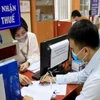 Nguồn thu từ dầu thô là 21.240 tỷ đồng, bằng 46% so với dự toán, thu nội địa ước đạt 619.060 tỷ đồng và bằng 43% dự toán. (Ảnh: Vietnam+)