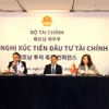 Tổng cục trưởng Tổng cục Thuế Mai Xuân Thành phát biểu tại Hội nghị. (Ảnh: CTV/Vietnam+)