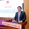 Thứ trưởng Bộ Kế hoạch và Đầu tư Trần Duy Đông. (Ảnh: MPI/Vietnam+)