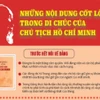 Những nội dung cốt lõi trong Di chúc của Chủ tịch Hồ Chí Minh