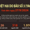 Tổng kết tình hình thiệt hại do bão số 3 tính đến ngày 27/9/2024