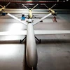 Máy bay không người lái (UAV) mang tên "Gaza" của Iran. (Ảnh: AFP/TTXVN)