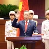 Chủ tịch nước Tô Lâm tuyên thệ. (Ảnh: Thống Nhất/TTXVN)