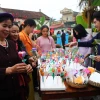 “Tết xưa làng cổ” là dịp để quảng bá lịch sử, văn hóa, du lịch của phường Hàm Rồng (thành phố Thanh Hóa) tới du khách trong nước và quốc tế. (Ảnh: Hoa Mai/TTXVN)