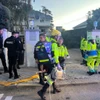 Hiện trường vụ cháy nhà dưỡng lão ở Madrid. (Nguồn: West Cbserver)