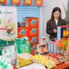 Gian hàng ẩm thực Việt Nam của các doanh nghiệp thuộc VCBA. (Ảnh: Hà Linh/TTXVN)