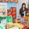 Gian hàng ẩm thực Việt Nam của các doanh nghiệp thuộc VCBA. (Ảnh: Hà Linh/TTXVN)