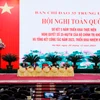 Chủ tịch nước Võ Văn Thưởng phát biểu tại hội nghị. (Ảnh: Thống Nhất/TTXVN)