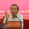 Thứ trưởng Bộ Nông nghiệp và Phát triển Nông thôn Phùng Đức Tiến được Thủ tướng bổ nhiệm lại từ ngày 2/11/2023. (Ảnh: Thanh Tân/TTXVN) 