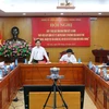 Ông Nguyễn Văn Thể, Ủy viên Trung ương Đảng, Bí thư Đảng bộ Khối các cơ quan Trung ương phát biểu. (Ảnh: An Đăng/TTXVN)