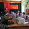 Một trong 17 điểm giao dịch của Ngân hàng Chính sách huyện Đà Bắc tại xã Giáp Đắt giúp cho việc tiếp cận nguồn vốn vay chính sách của bà con nhân dân trở nên dễ dàng và thuận tiện. (Ảnh: Trọng Đạt/TTXVN) 