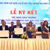 Các đơn vị ký kết biên bản ghi nhớ hợp tác kinh doanh. (Nguồn: Báo Gia Lai)