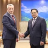 Thủ tướng Phạm Minh Chính tiếp ngài Vladimir Baravikov, Đại sứ Đặc mệnh toàn quyền nước Cộng hòa Belarus tại Việt Nam (2022). (Ảnh: Dương Giang/TTXVN)