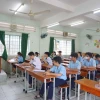 Thành phố Hồ Chí Minh đặt mục tiêu đảm bảo 100% học sinh tại địa bàn có đủ chỗ học. (Ảnh: Thu Hoài/TTXVN)