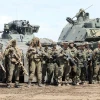 Binh sỹ Đức tham gia cuộc tập trận quân sự chung Litva-Đức tại Pabrade (Litva). (Ảnh: AFP/TTXVN)