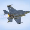 Máy bay chiến đấu tàng hình F-35 Lightning II do Hãng Lockheed Martin của Mỹ sản xuất. (Ảnh: PAP/TTXVN)