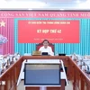 Ủy ban Kiểm tra Trung ương khóa XIII họp Kỳ thứ 42. (Ảnh: Phương Hoa/TTXVN)