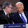 Tổng thống Joe Biden (phải) và Thủ tướng Anh Keir Starmer. (Ảnh: Reuters/TTXVN)