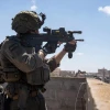 Binh sỹ Israel được triển khai trong chiến dịch quân sự tại Rafah, Dải Gaza, ngày 18/5/2024. (Ảnh: THX/TTXVN)