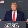 Cựu Tổng thống Mỹ Donald Trump phát biểu tại Washington, DC, Mỹ, ngày 26/7/2022. (Ảnh: AFP/TTXVN)