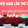 Lãnh đạo tỉnh Bà Rịa-Vũng Tàu chủ trì Hội nghị. (Ảnh: Đoàn Mạnh Dương/TTXVN)