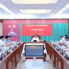Quang cảnh kỳ họp thứ 45 Ủy ban Kiểm tra Trung ương. (Ảnh: Phương Hoa/TTXVN)