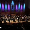 Dàn nhạc Giao hưởng hàn lâm Quốc gia Moskva thể hiện tác phẩm của nhạc sỹ Lê Tự Minh. Ảnh minh họa. (Ảnh: Duy Trinh/TTXVN)