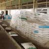 Đóng gói gạo xuất khẩu. (Ảnh: Vũ Sinh/TTXVN)